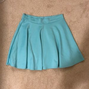 Mint green skater skirt